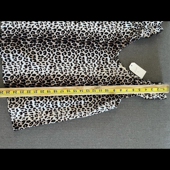 ee:some Leopard Print Tank Ruffled Shoulders - Picture 8 of 10
